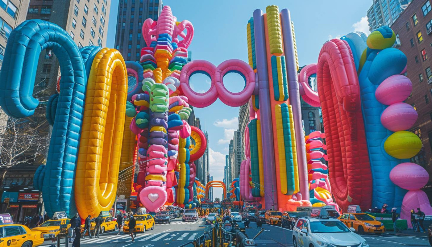 Comment les structures gonflables géantes révolutionnent le marketing visuel