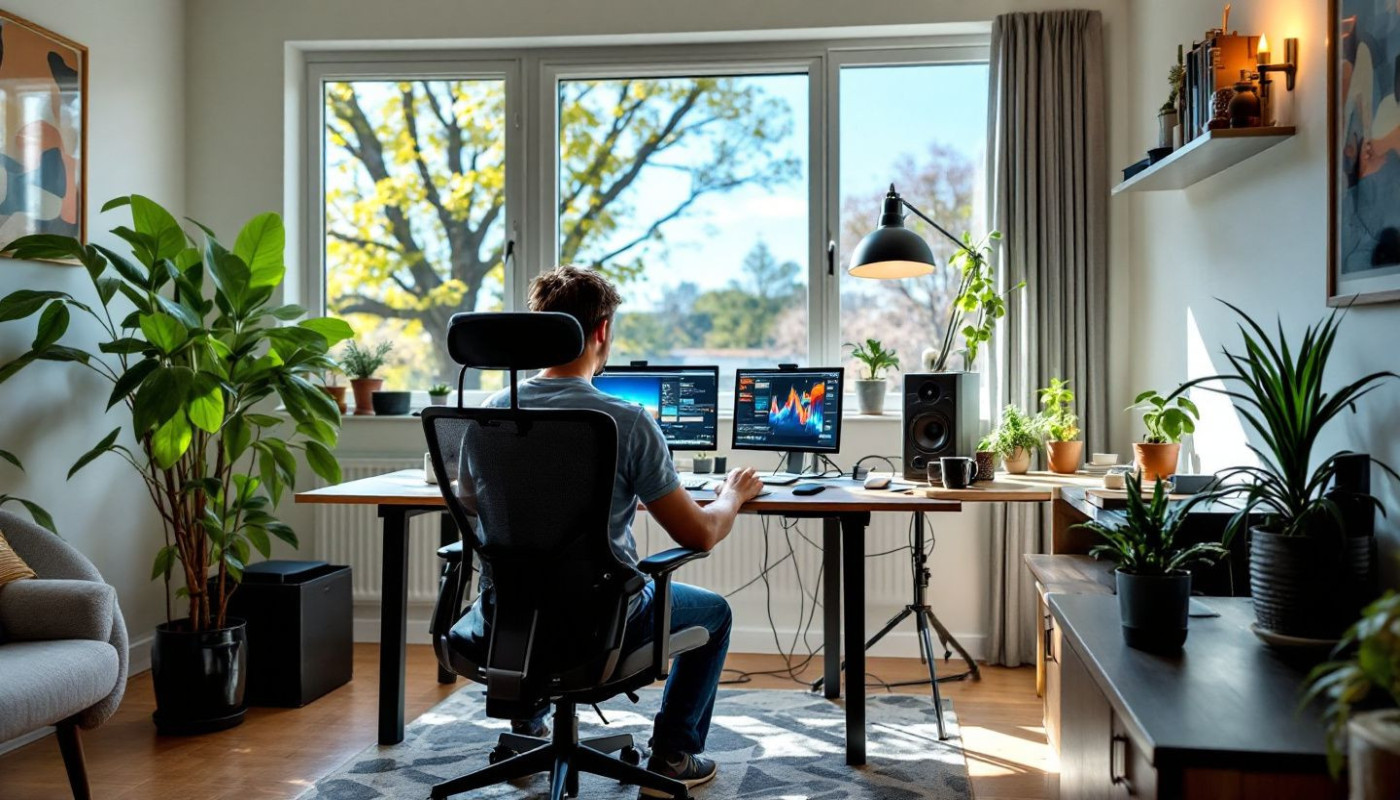 Les impacts du télétravail sur la productivité chez société d'informatique Vendôme